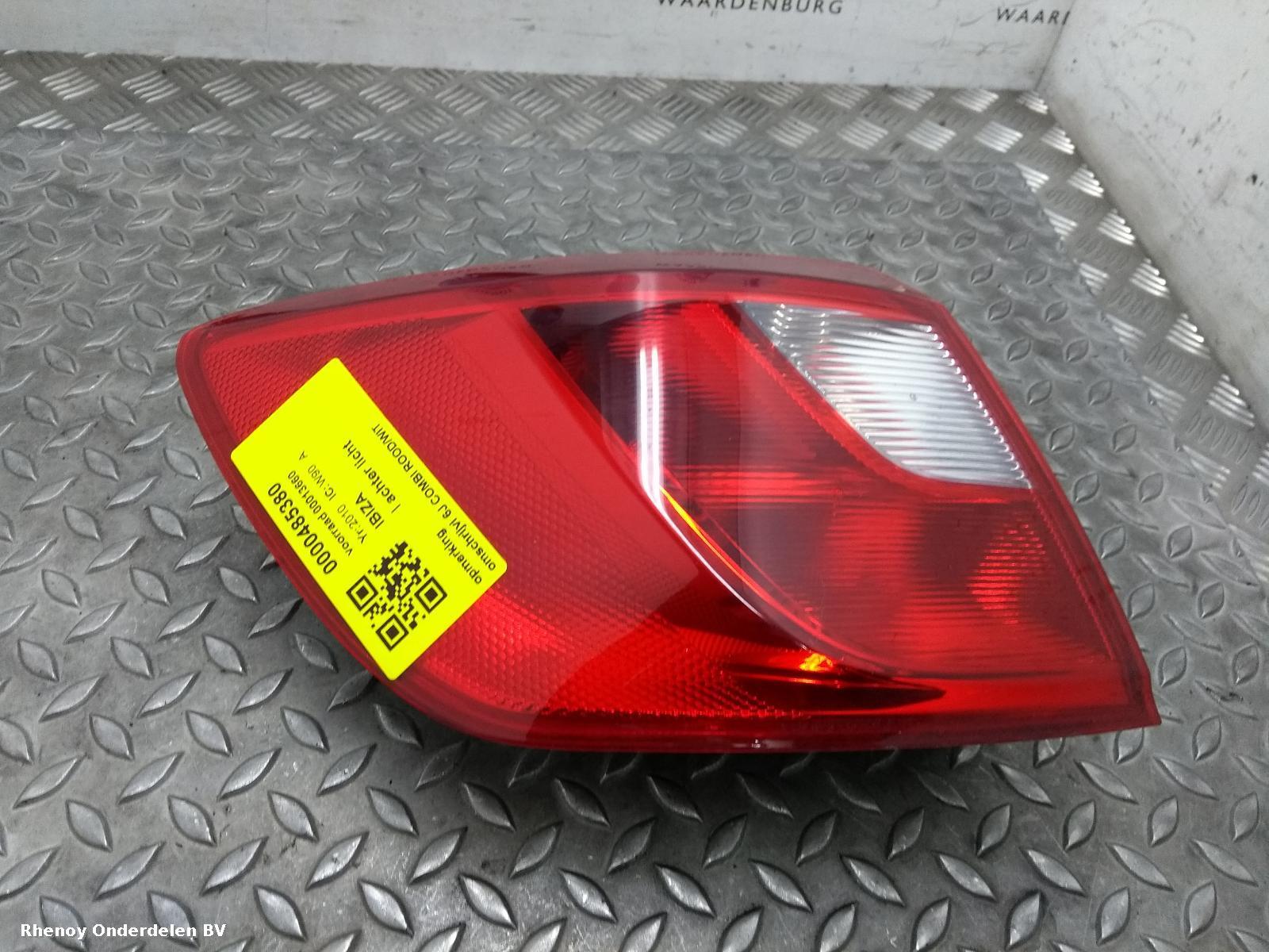 View Auto part L Taillight SEAT IBIZA 2010