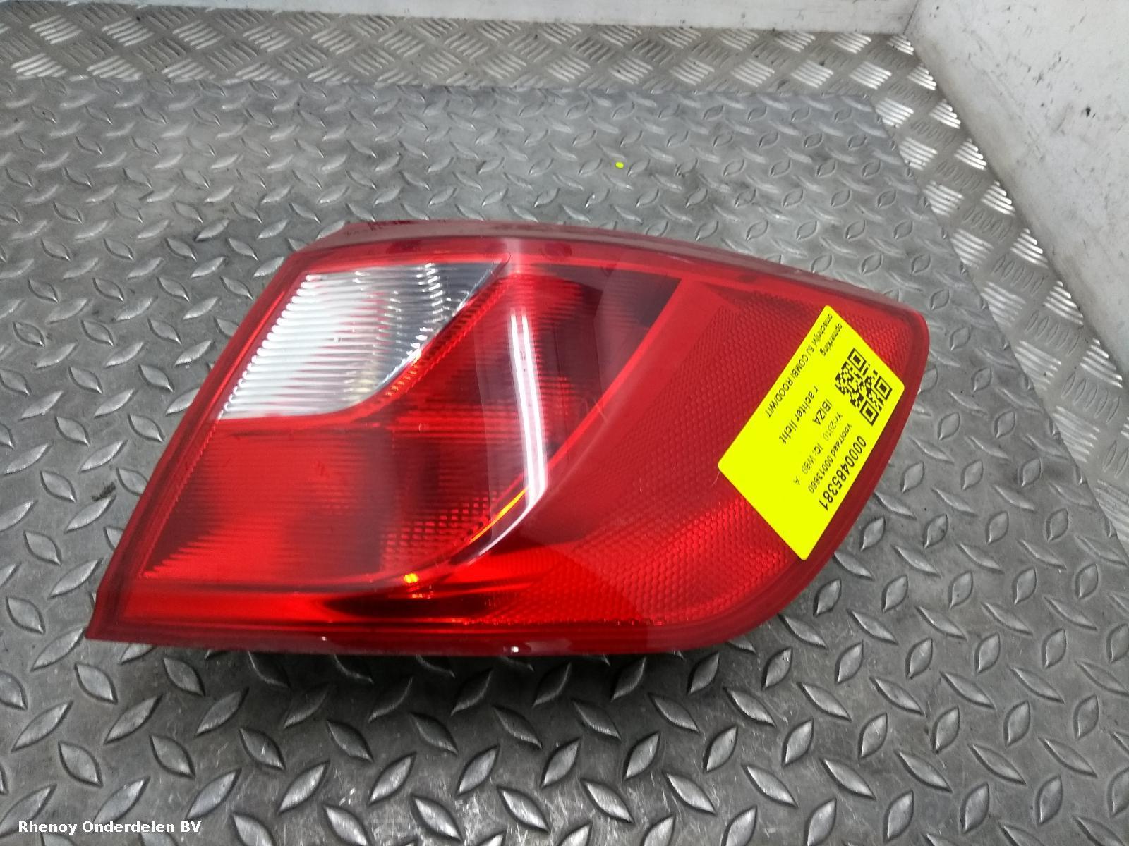 View Auto part R Taillight SEAT IBIZA 2010