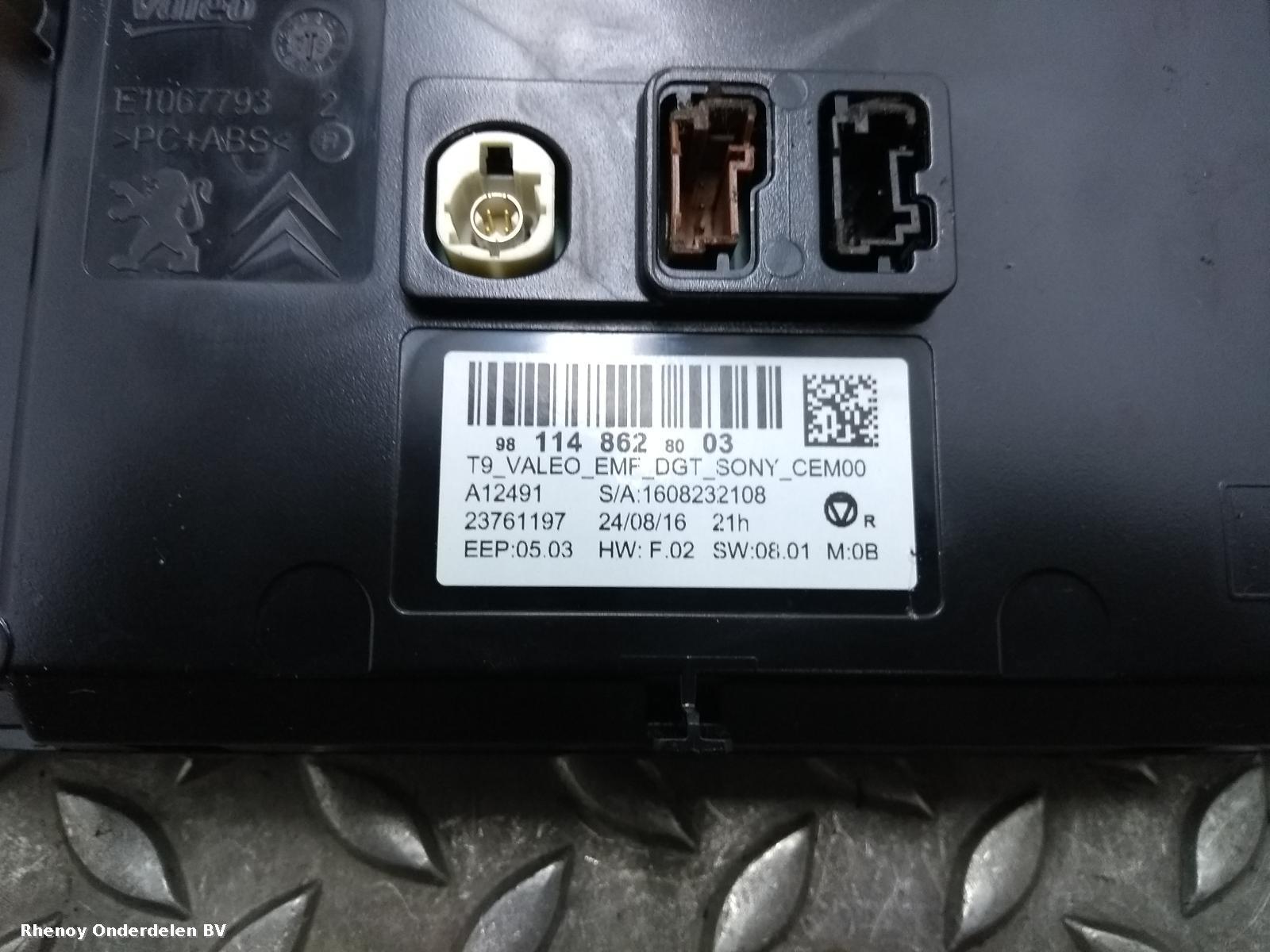 View Auto part INFORMATIE DISPLAY PEUGEOT 308 2016