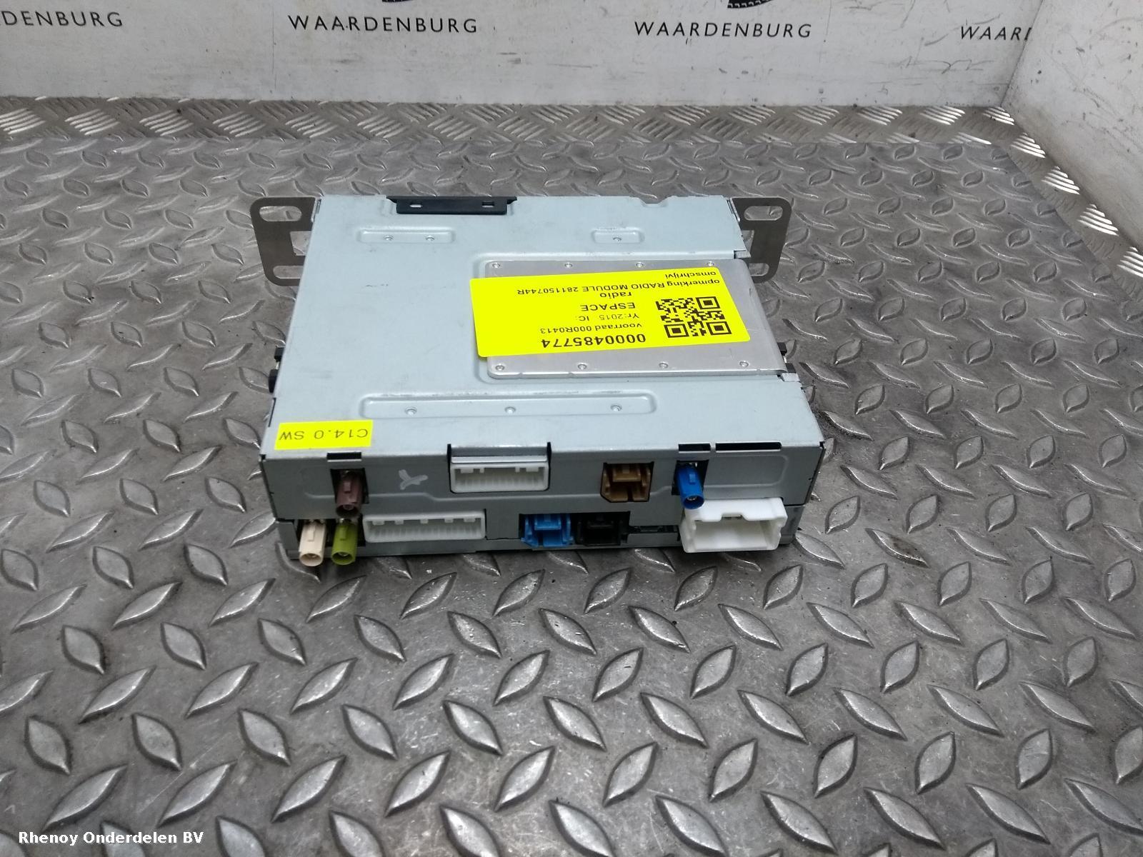 Bekijk Auto-onderdeel RADIO RENAULT ESPACE 2015