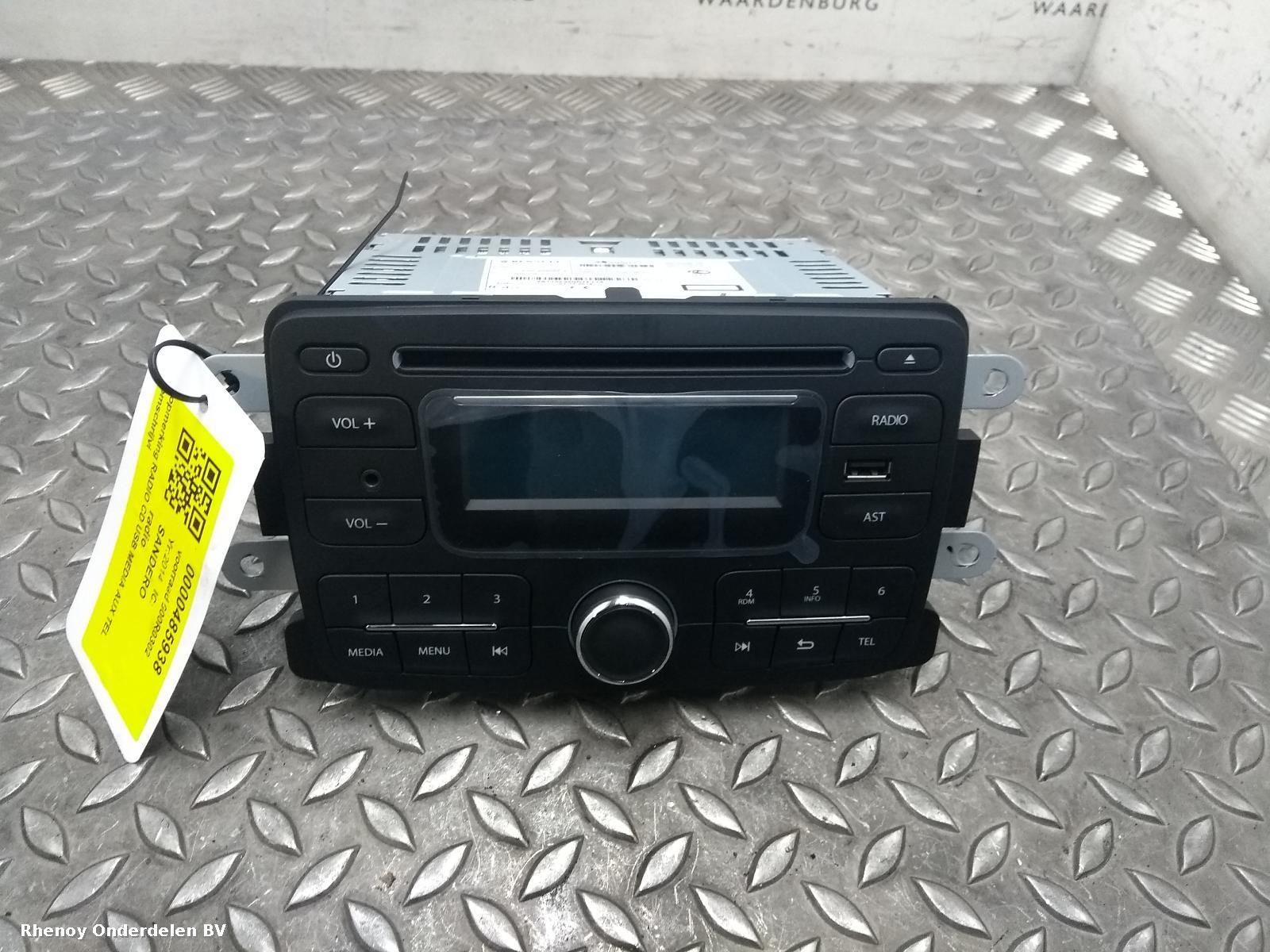 View Auto part A/V Equipment DACIA SANDERO 2014