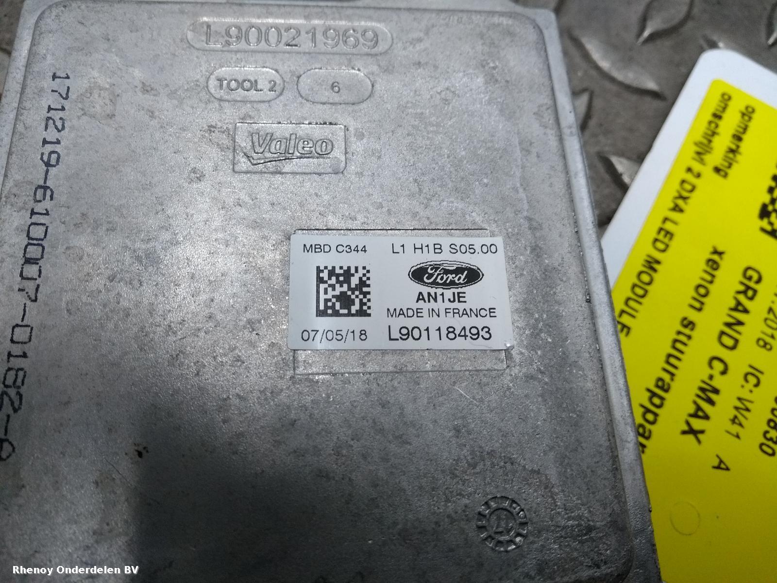 View Auto part XENON STUURAPPARAAT FORD FOCUS C MAX 2018