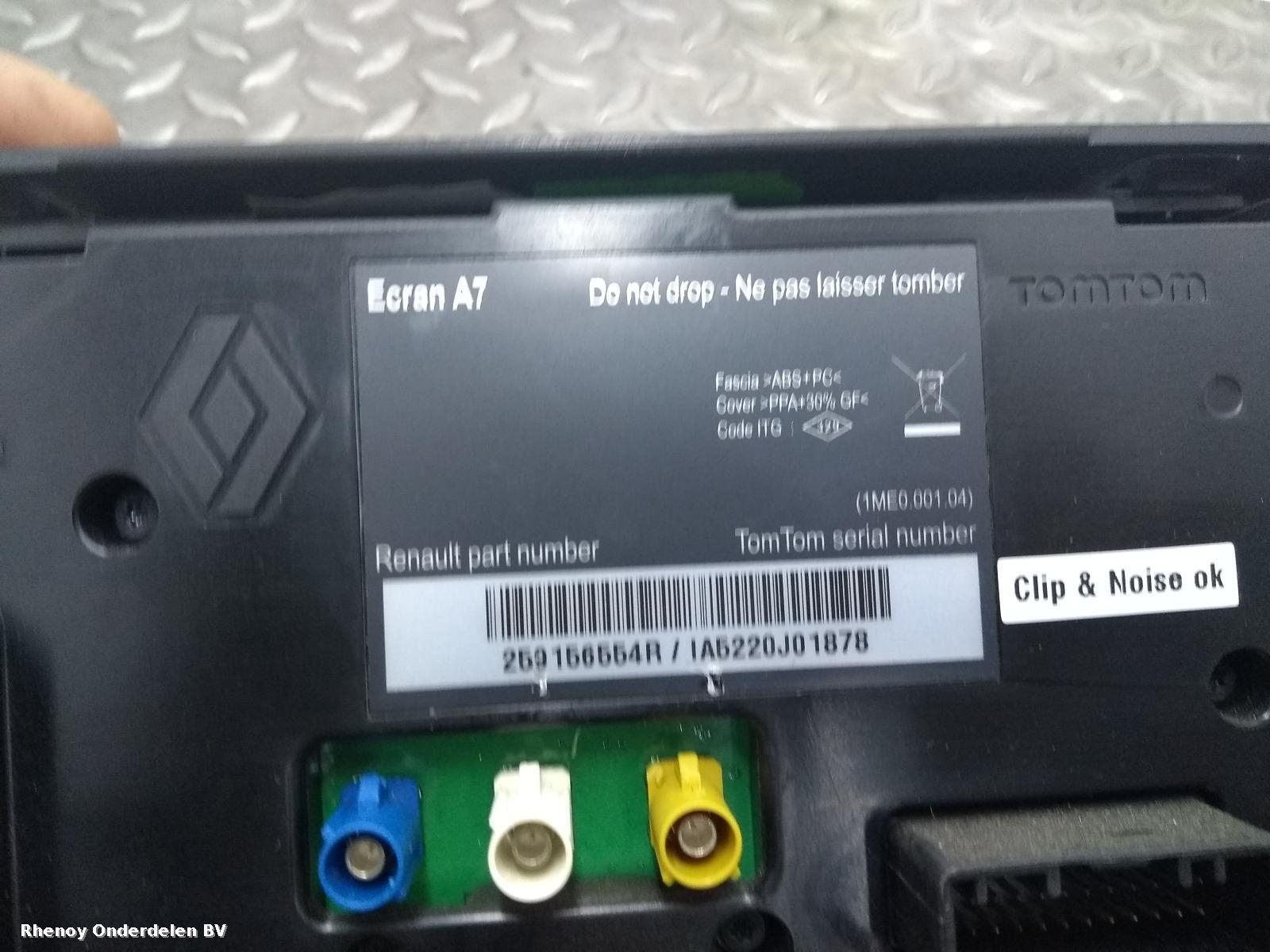 View Auto part NAVIGATIE RENAULT MEGANE 2011