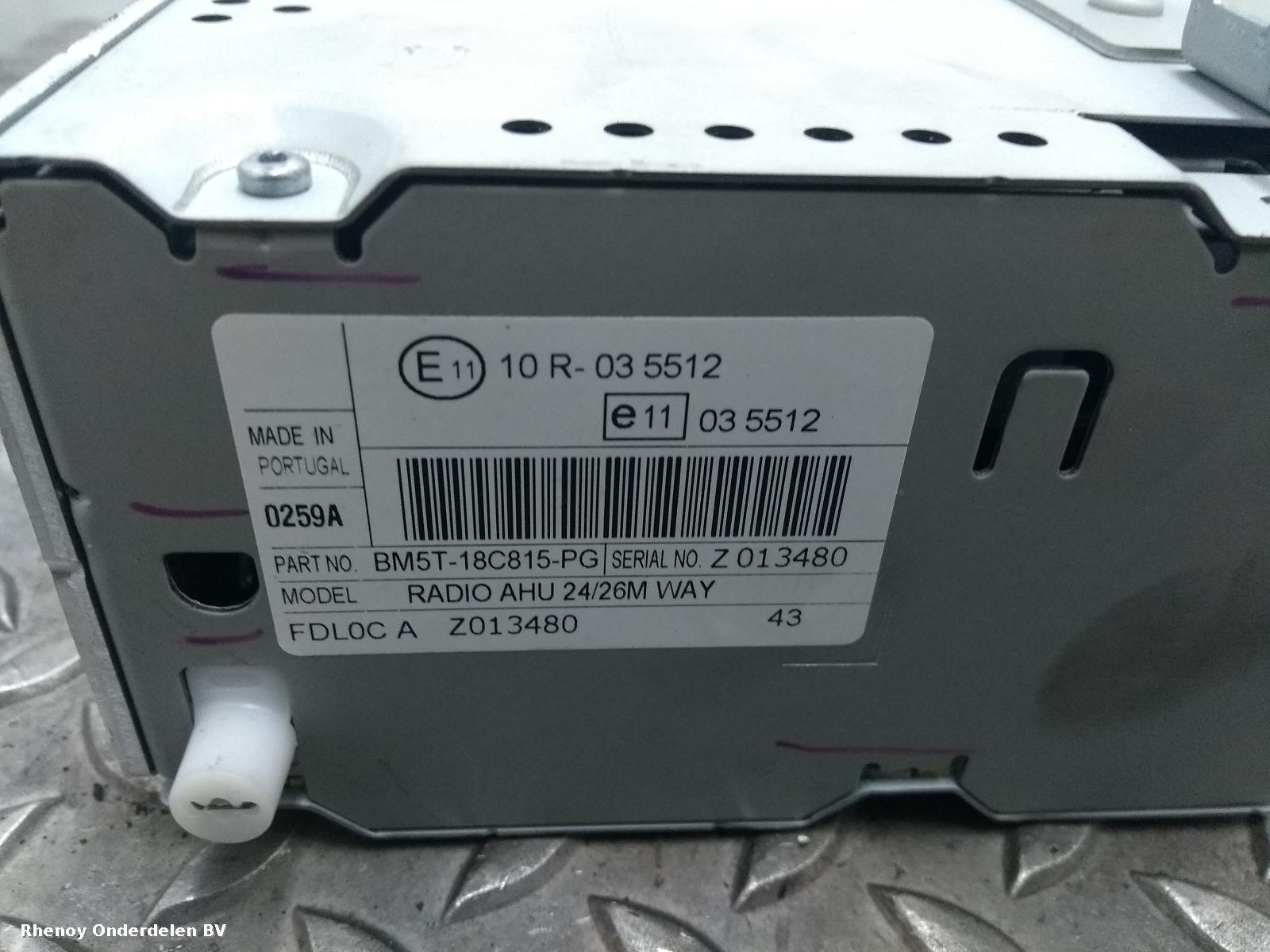 View Auto part RADIO FORD ECOSPORT 2016