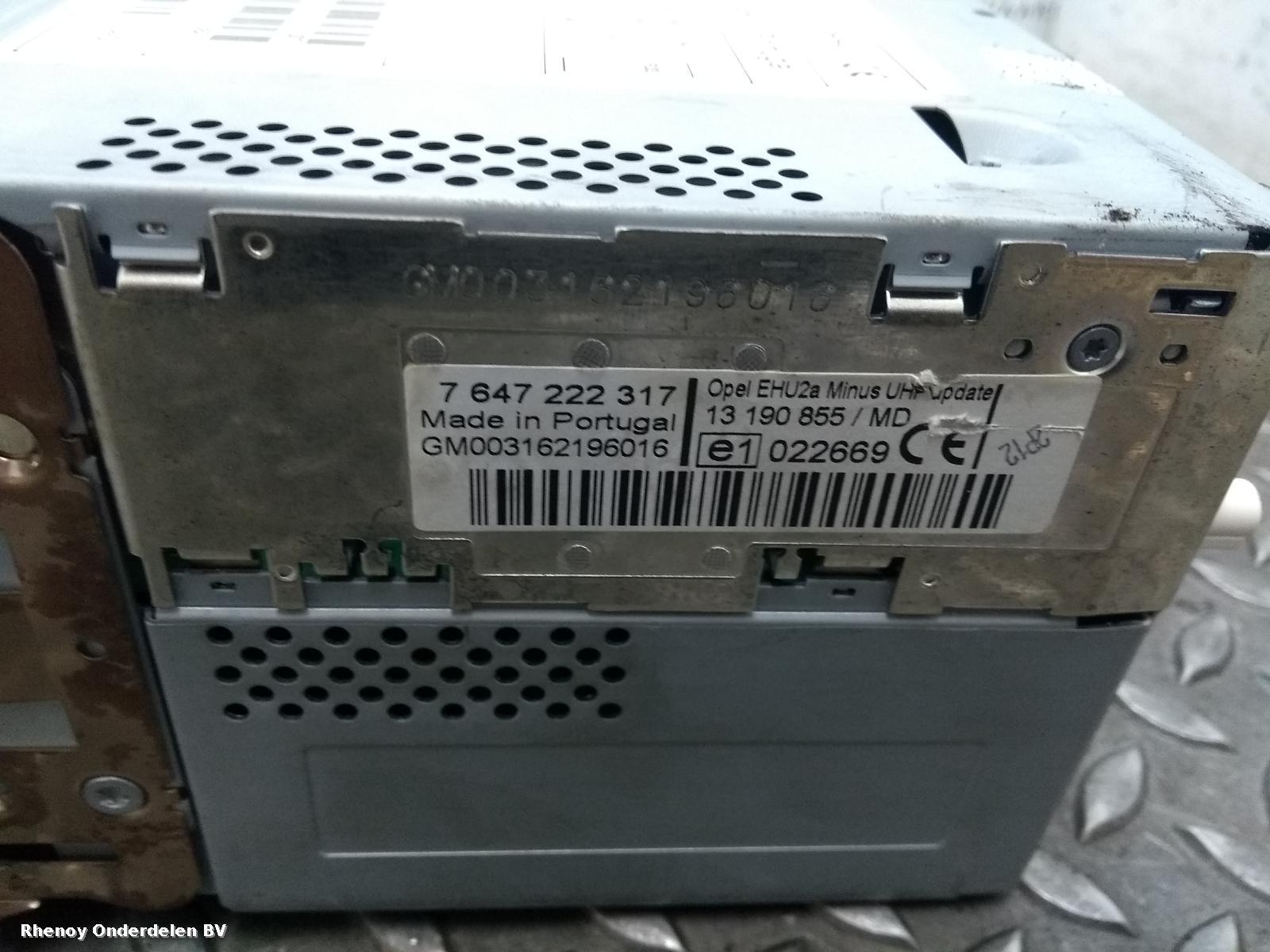 View Auto part RADIO OPEL / VAUXHALL CORSA 2006