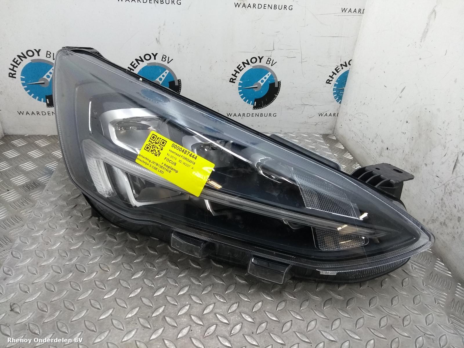View Auto part R Headlamp FORD FOCUS 2019