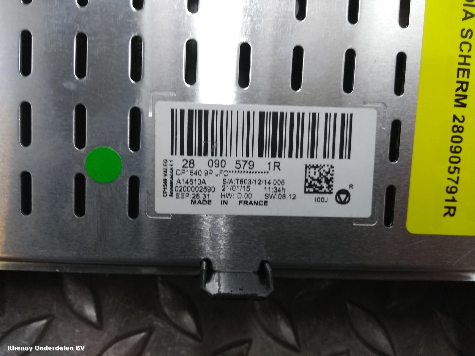 View Auto part INFORMATIE DISPLAY RENAULT ESPACE 2016