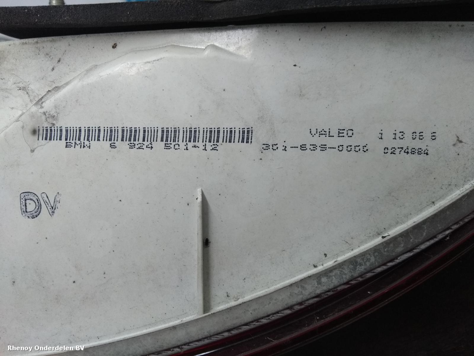 View Auto part L Taillight BMW 1 SERIES 2006