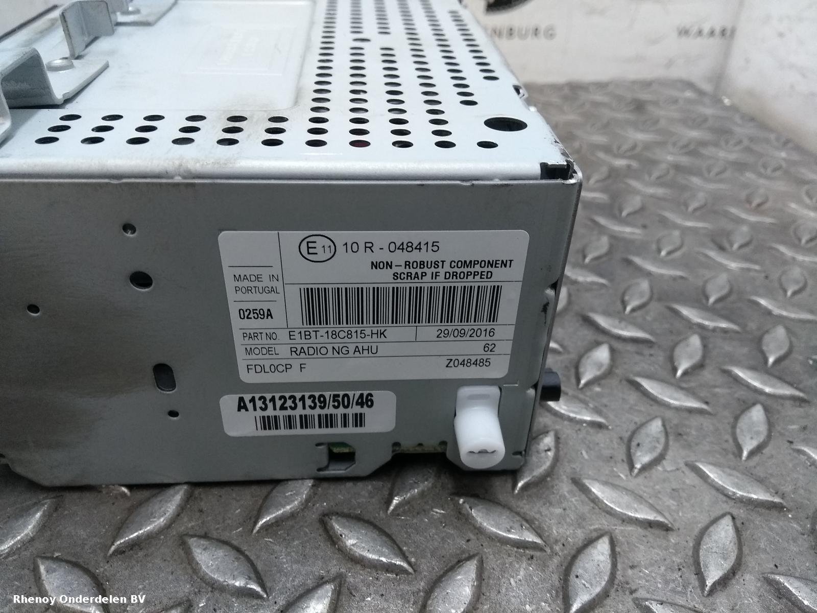 View Auto part RADIO FORD FIESTA 2016