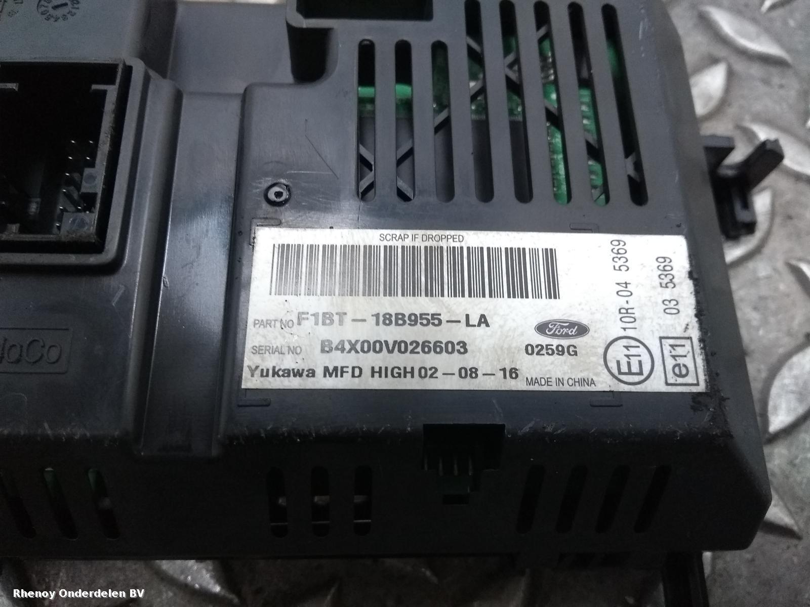 View Auto part INFORMATIE DISPLAY FORD FIESTA 2016