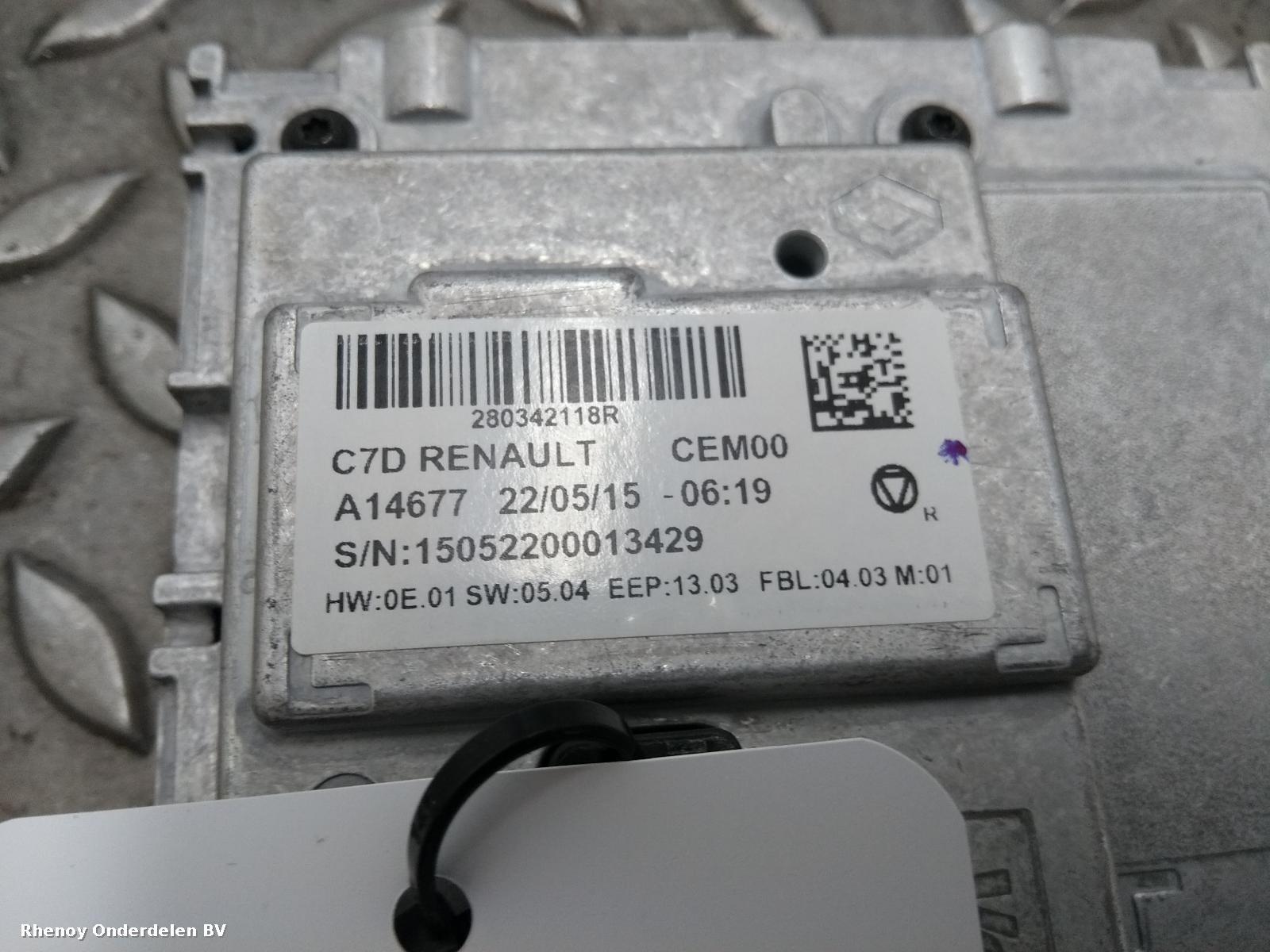View Auto part INFORMATIE DISPLAY RENAULT KADJAR 2015