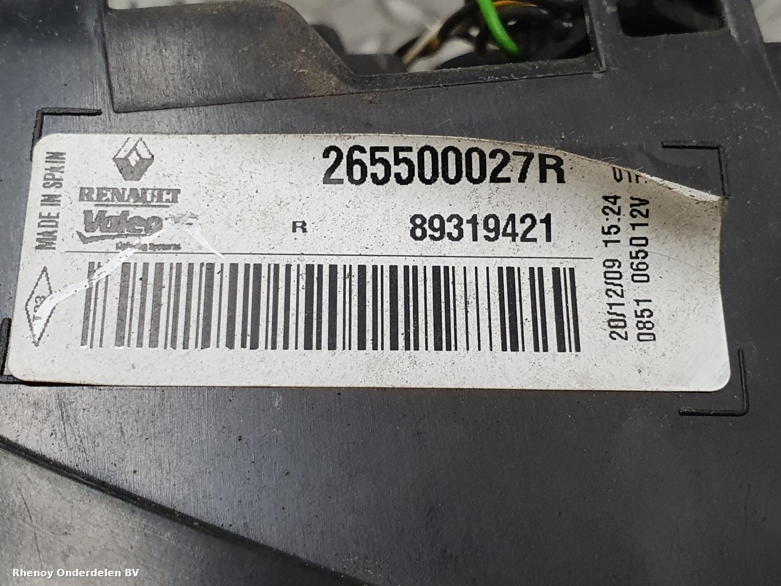 View Auto part ACHTERLICHT R RENAULT MEGANE 2010
