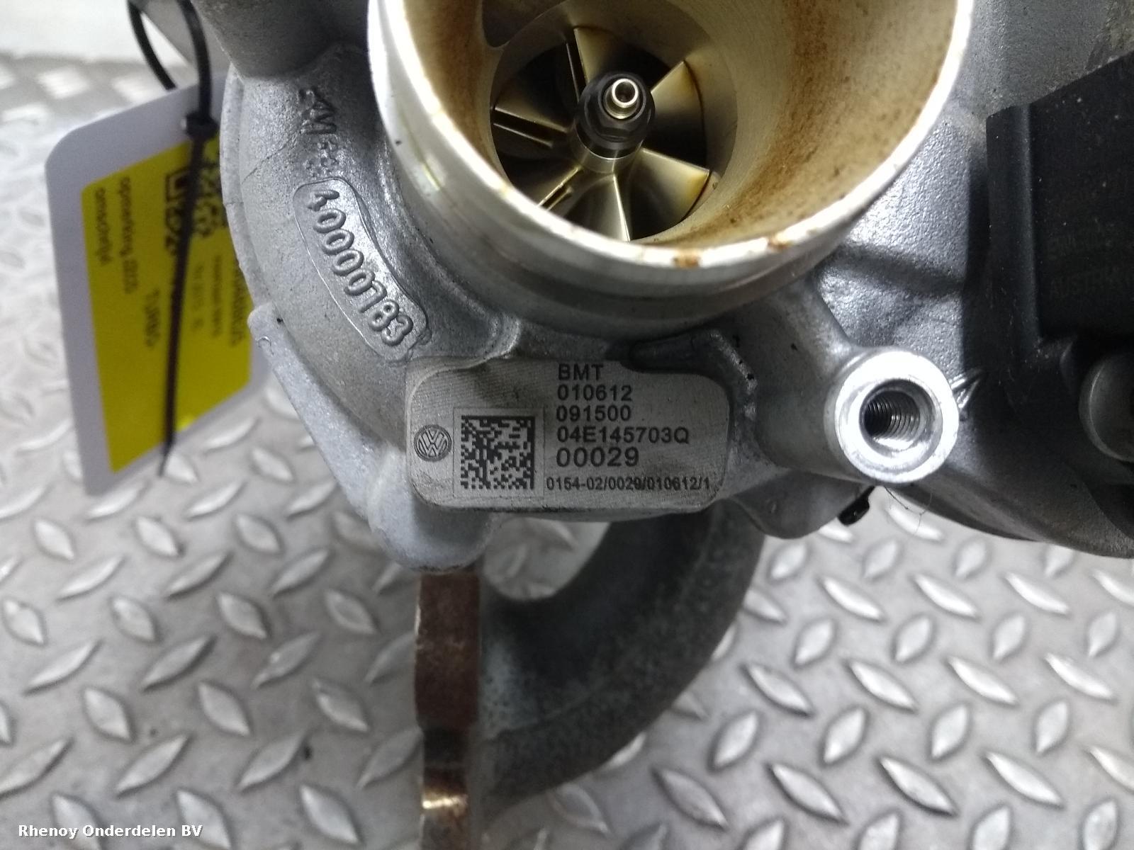 2015 VOLKSWAGEN POLO TURBO View Auto part TURBO VOLKSWAGEN POLO 2015