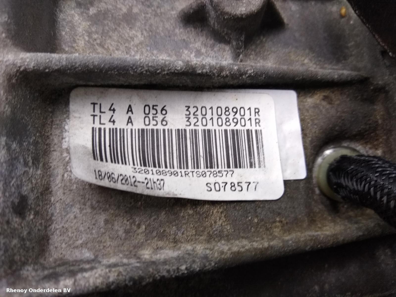View Auto part TRANSMISSIE / VERSNELLINGSBAK RENAULT MEGANE 2012