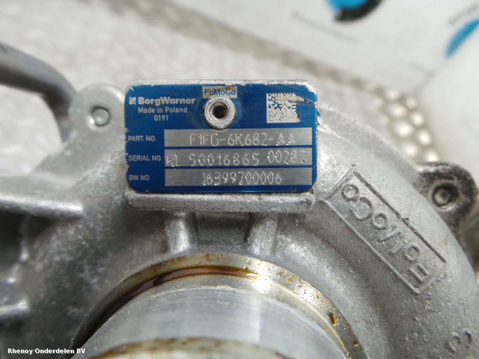 View Auto part TURBO FORD S MAX 2018