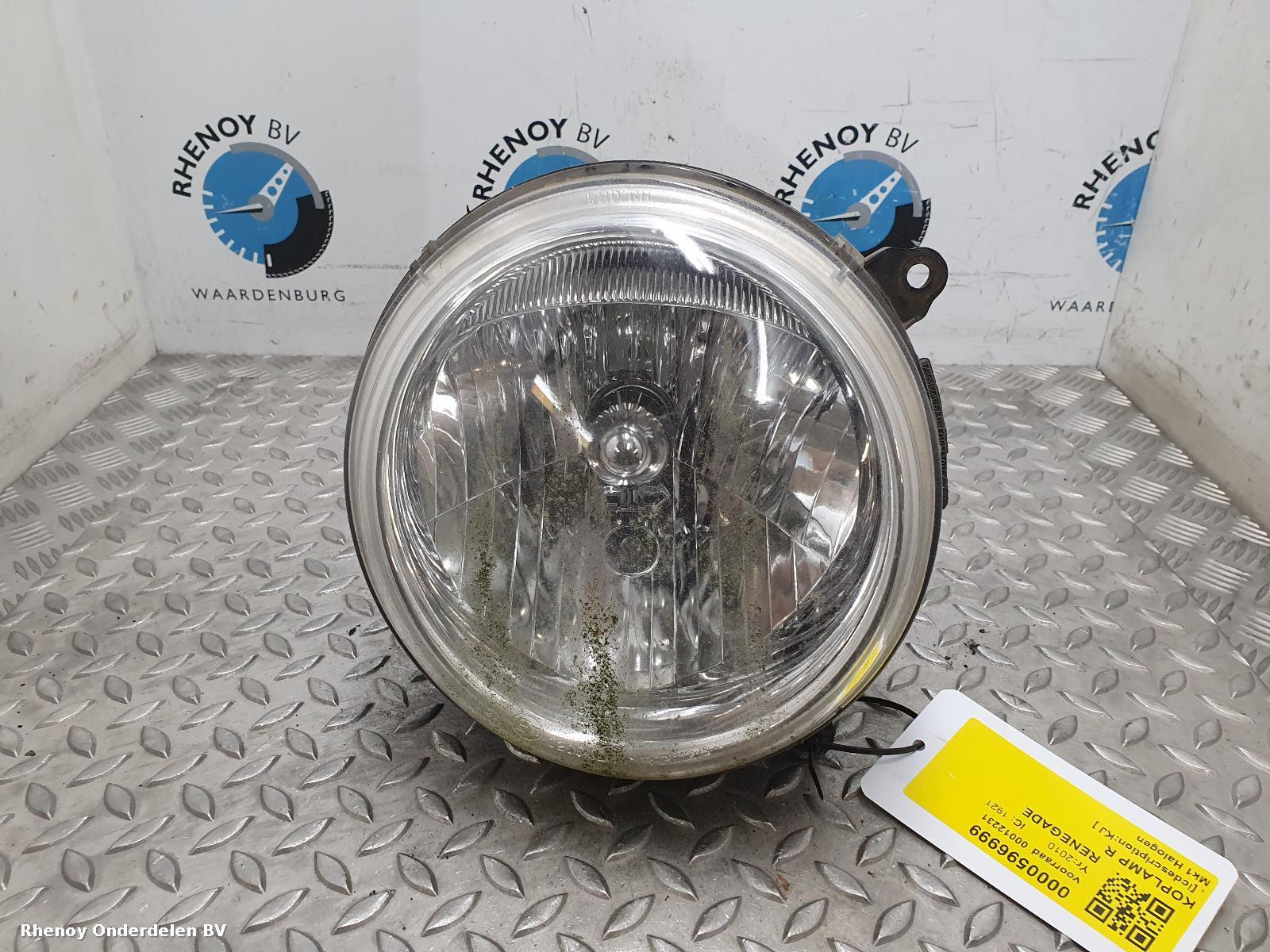Bekijk Auto-onderdeel KOPLAMP R JEEP RENEGADE 2010