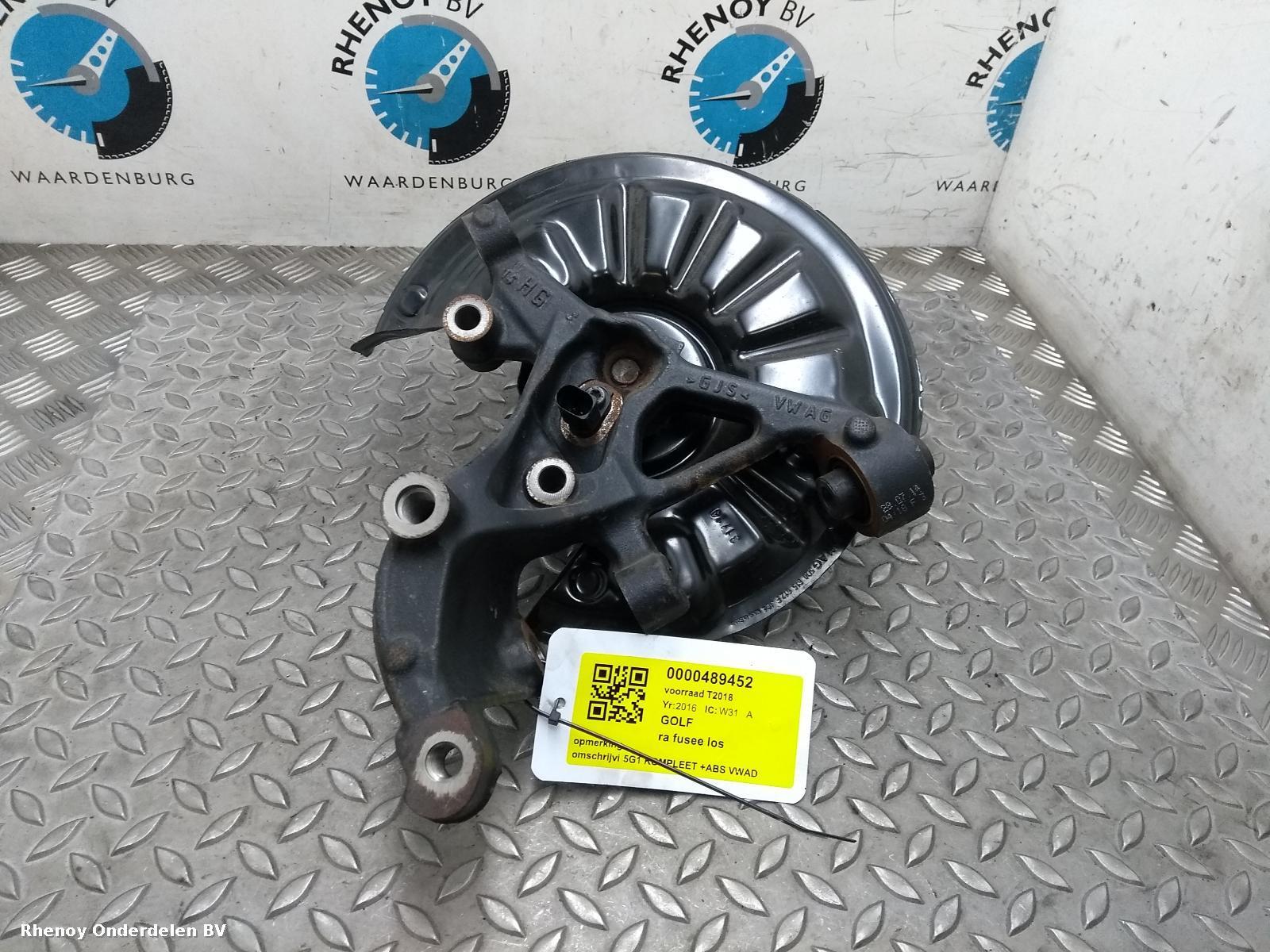 View Auto part RR Hub/Stub Axle Assembly VOLKSWAGEN GOLF 2016