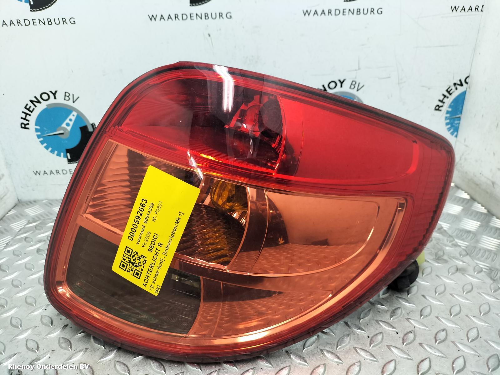 Bekijk Auto-onderdeel ACHTERLICHT R FIAT SEDICI 2008