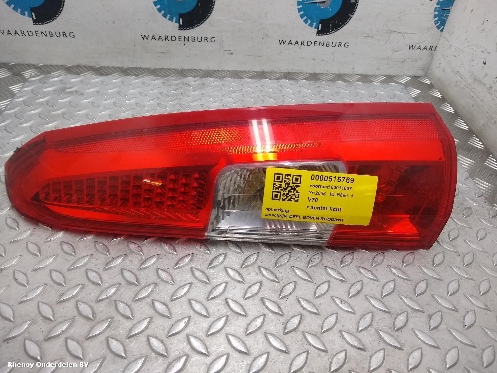 Bekijk Auto-onderdeel ACHTERLICHT R VOLVO V70 2006