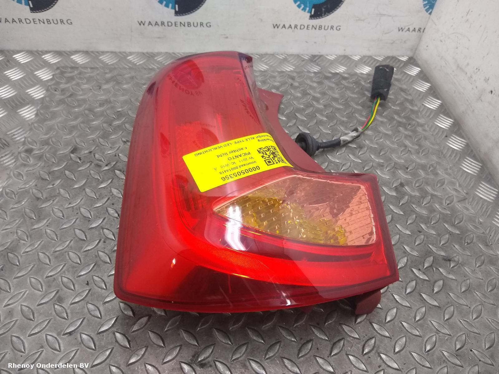 Bekijk Auto-onderdeel ACHTERLICHT R KIA PICANTO 2011