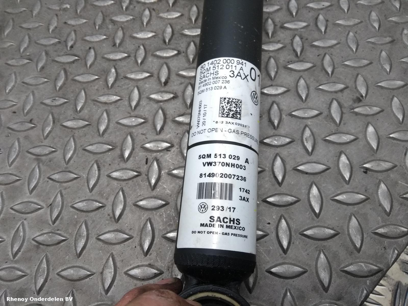 View Auto part VEERPOOT / SCHOKBREKER RA VOLKSWAGEN TIGUAN 2018