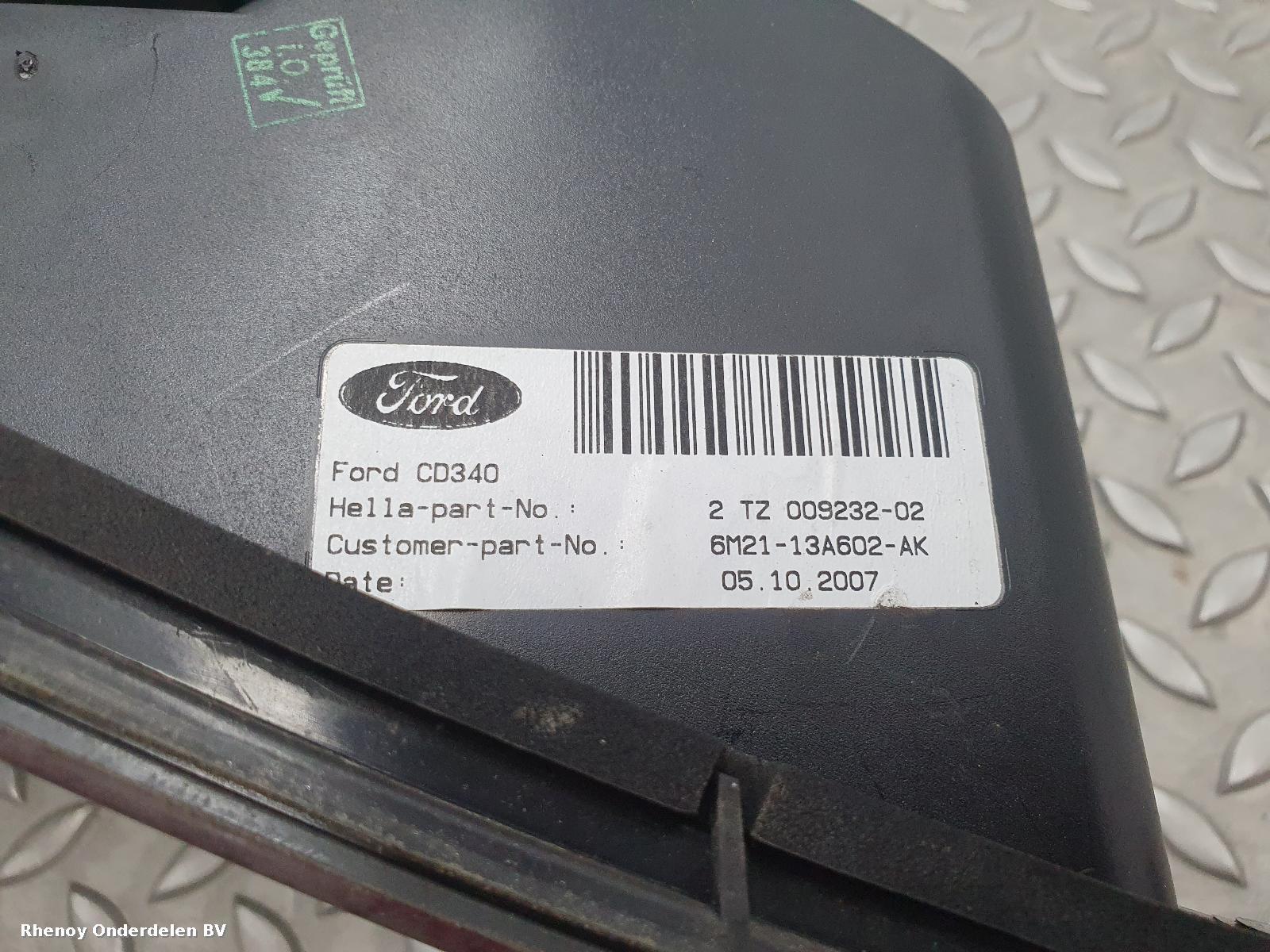View Auto part ACHTERLICHT R FORD S MAX 2007
