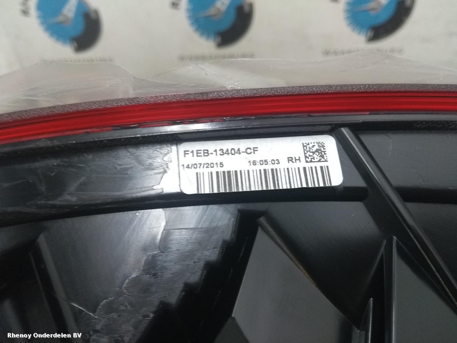 2015 FORD FOCUS ACHTERLICHT R View Auto part ACHTERLICHT R FORD FOCUS 2015
