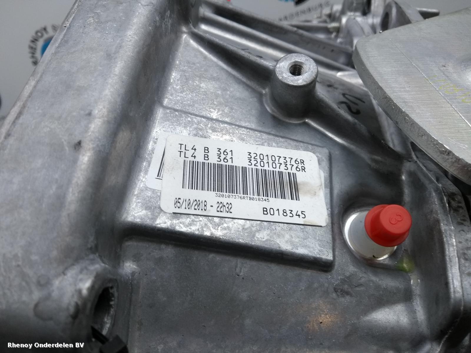 2018 RENAULT KADJAR TRANSMISSIE / VERSNELLINGSBAK View Auto part TRANSMISSIE / VERSNELLINGSBAK RENAULT KADJAR 2018