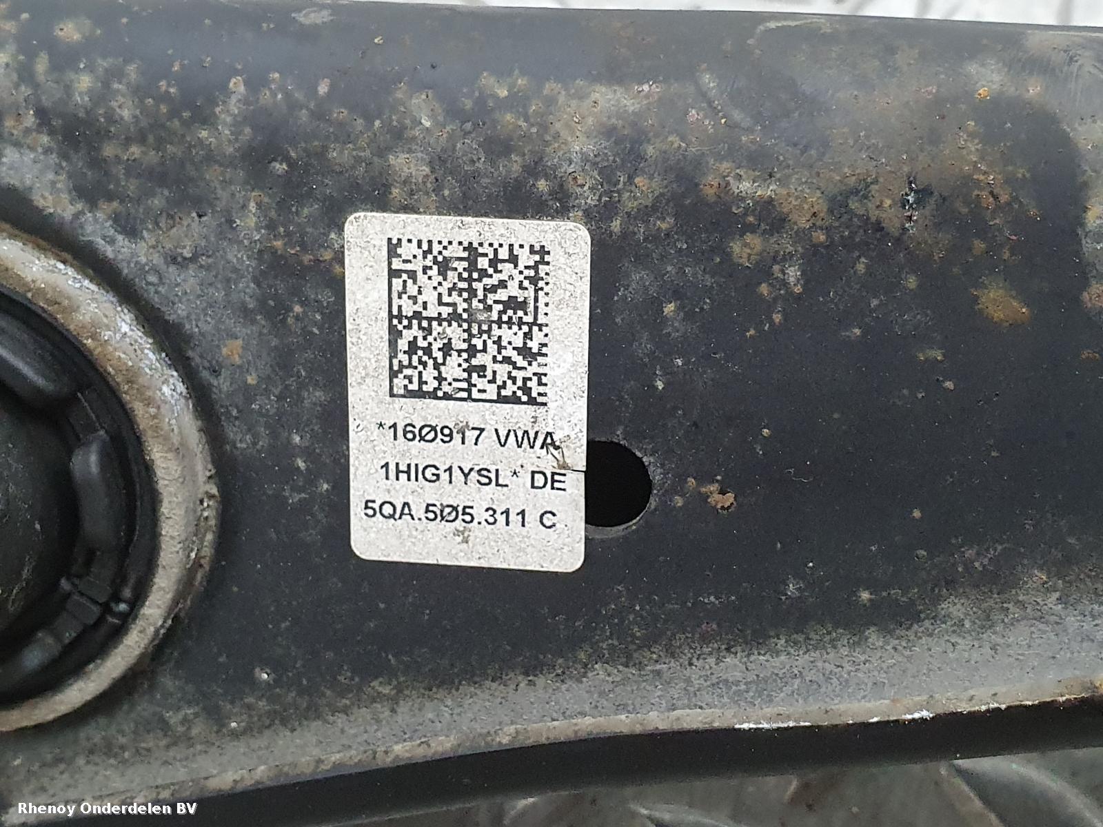 View Auto part DRAAGARM ONDER RA VOLKSWAGEN TOURAN 2017