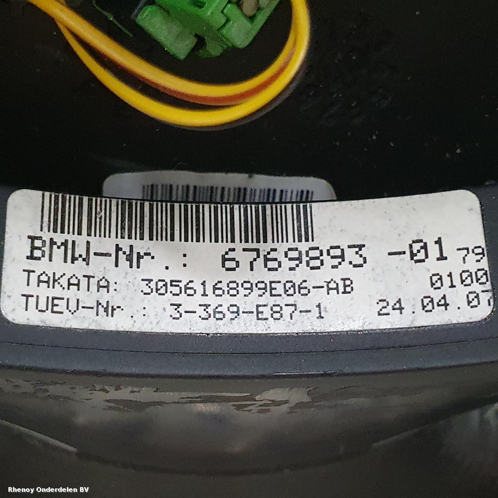 View Auto part STUURWIEL BMW 1 SERIES 2007