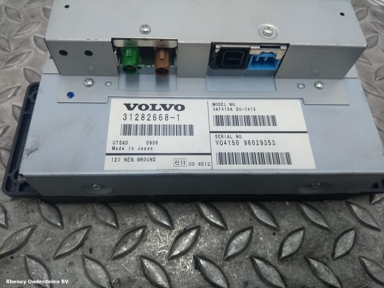 View Auto part NAVIGATIE VOLVO XC60 2009