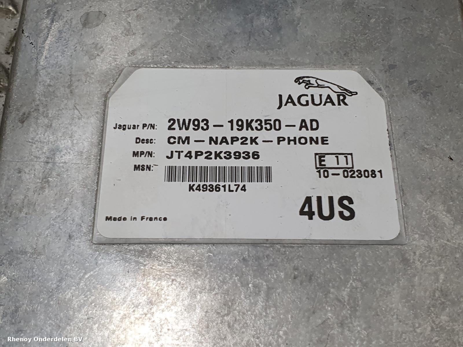 View Auto part OVERIGE JAGUAR S TYPE 2008