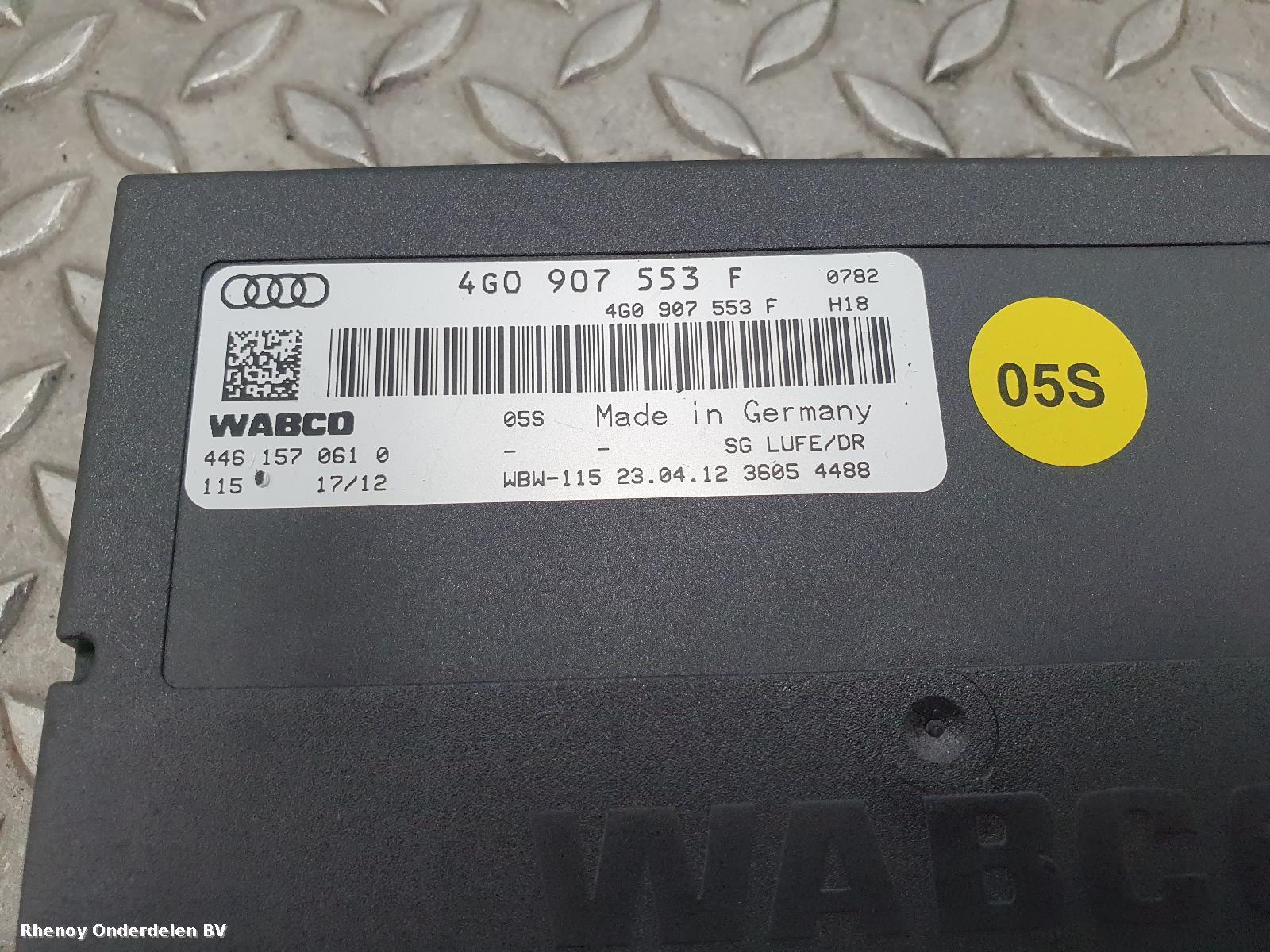 View Auto part OVERIGE AUDI A7 2012