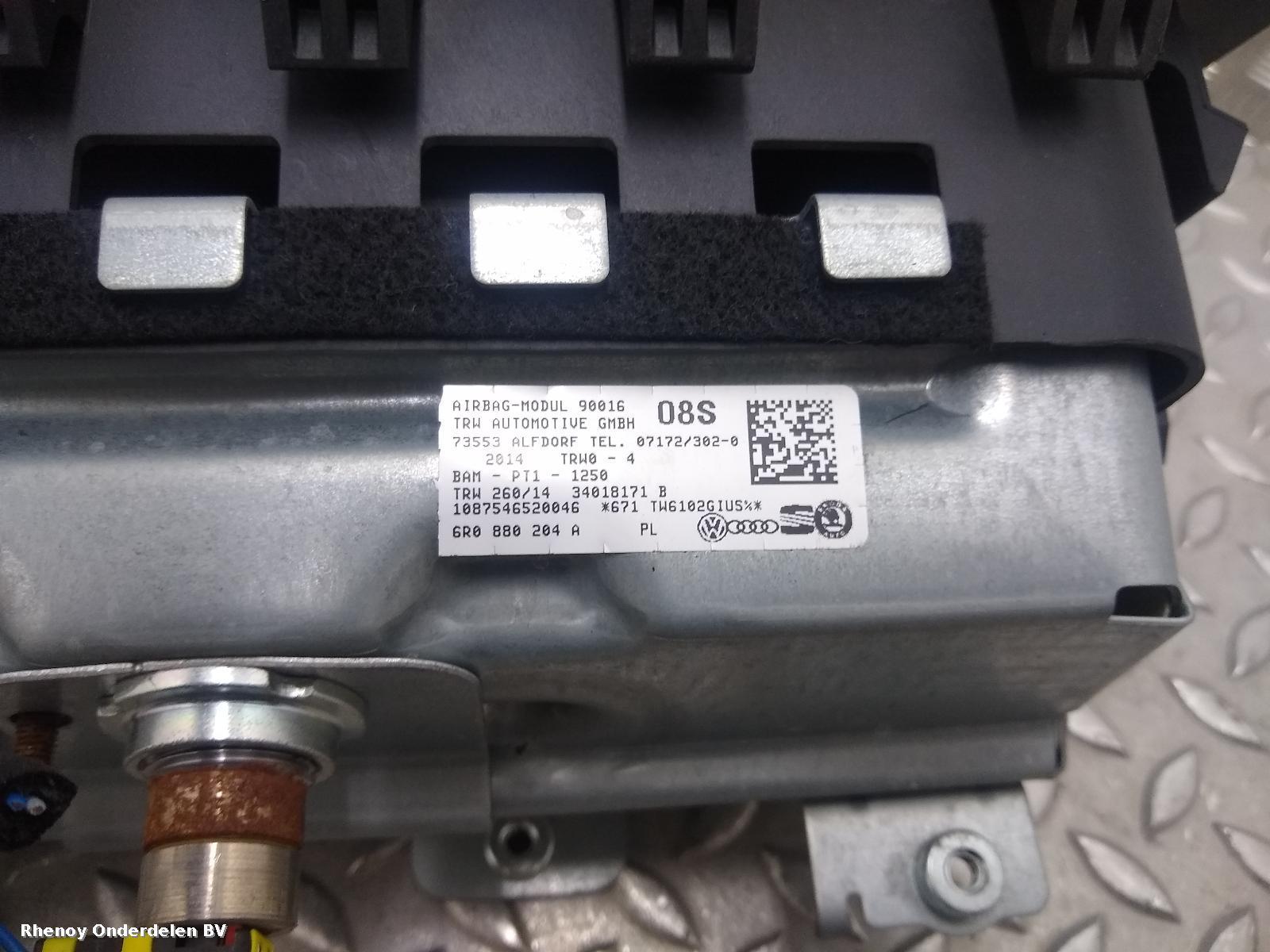 2014 VOLKSWAGEN POLO AIRBAG SET View Auto part AIRBAG SET VOLKSWAGEN POLO 2014
