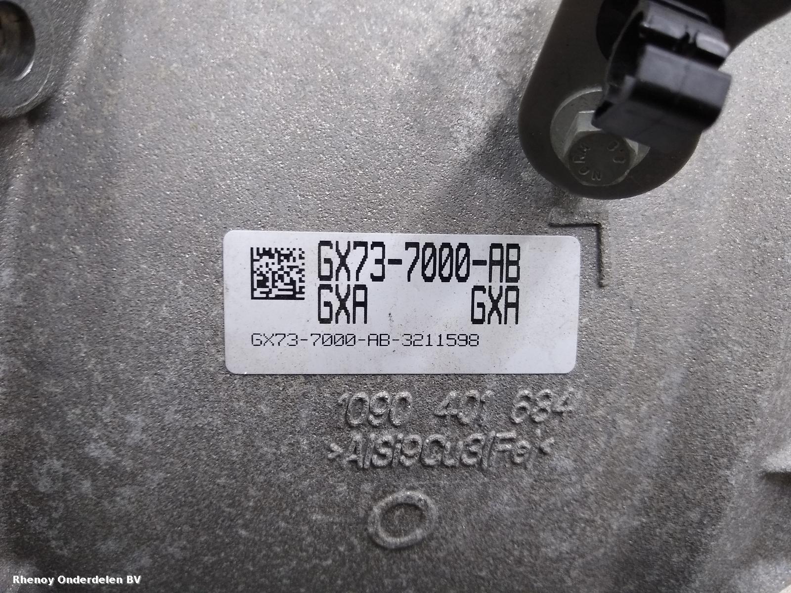 View Auto part TRANSMISSIE / VERSNELLINGSBAK JAGUAR XE 2016