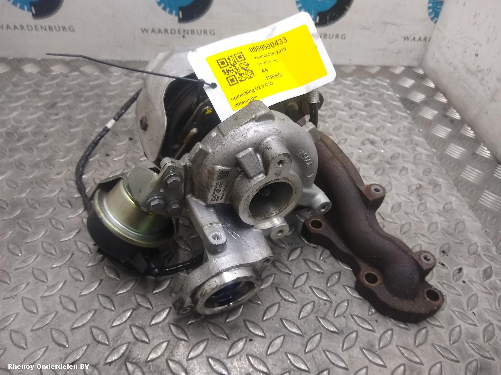 Bekijk Auto-onderdeel TURBO AUDI A5 2016