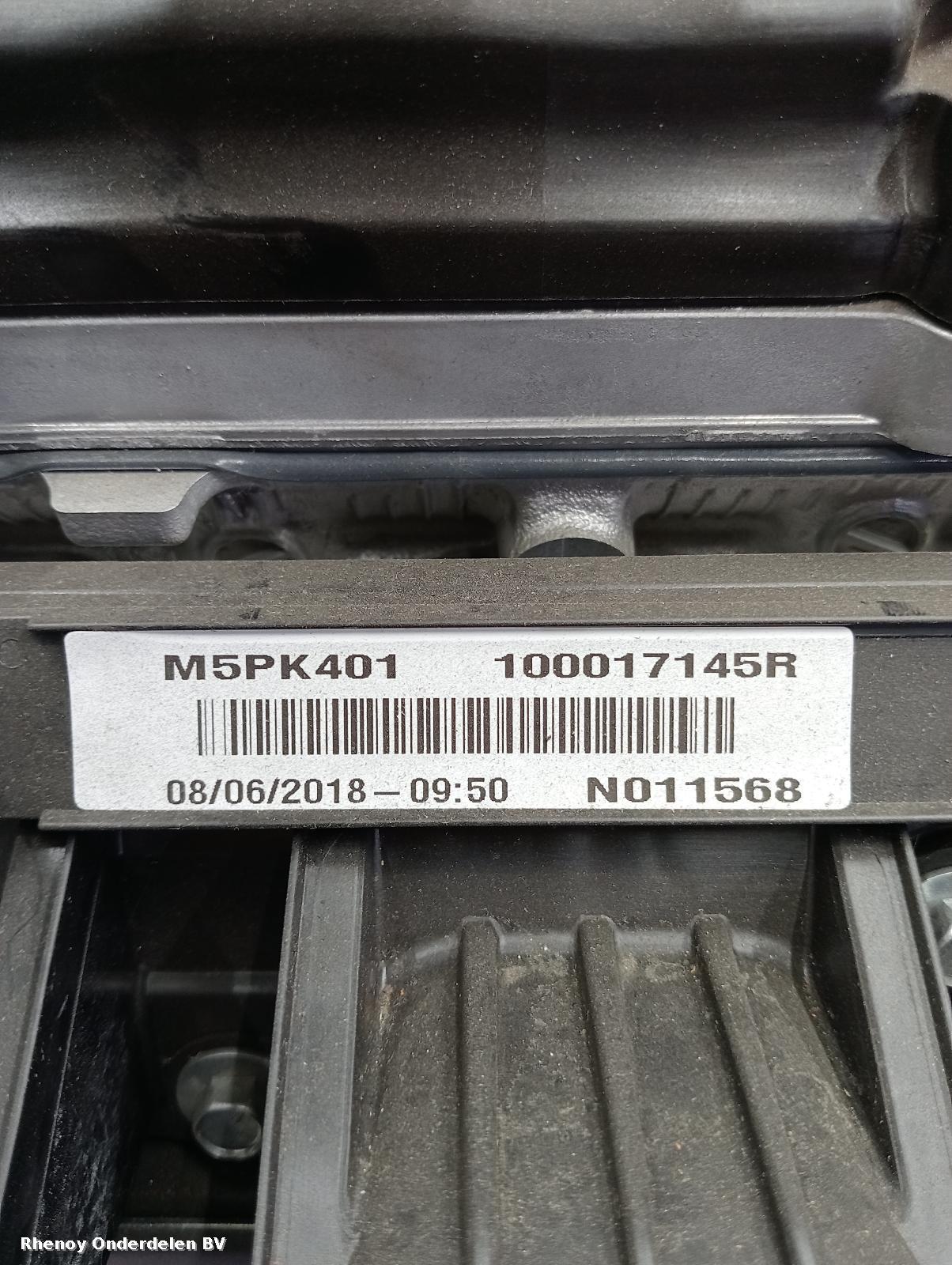 2018 RENAULT ESPACE MOTOR View Auto part MOTOR RENAULT ESPACE 2018