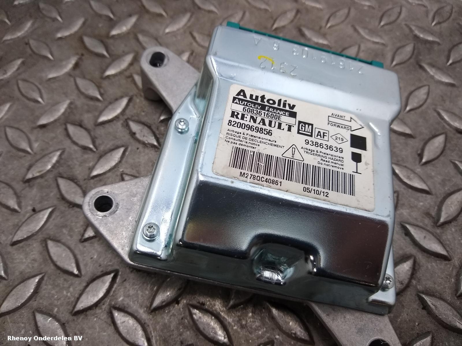 View Auto part AIRBAG SET RENAULT TRAFIC 2012