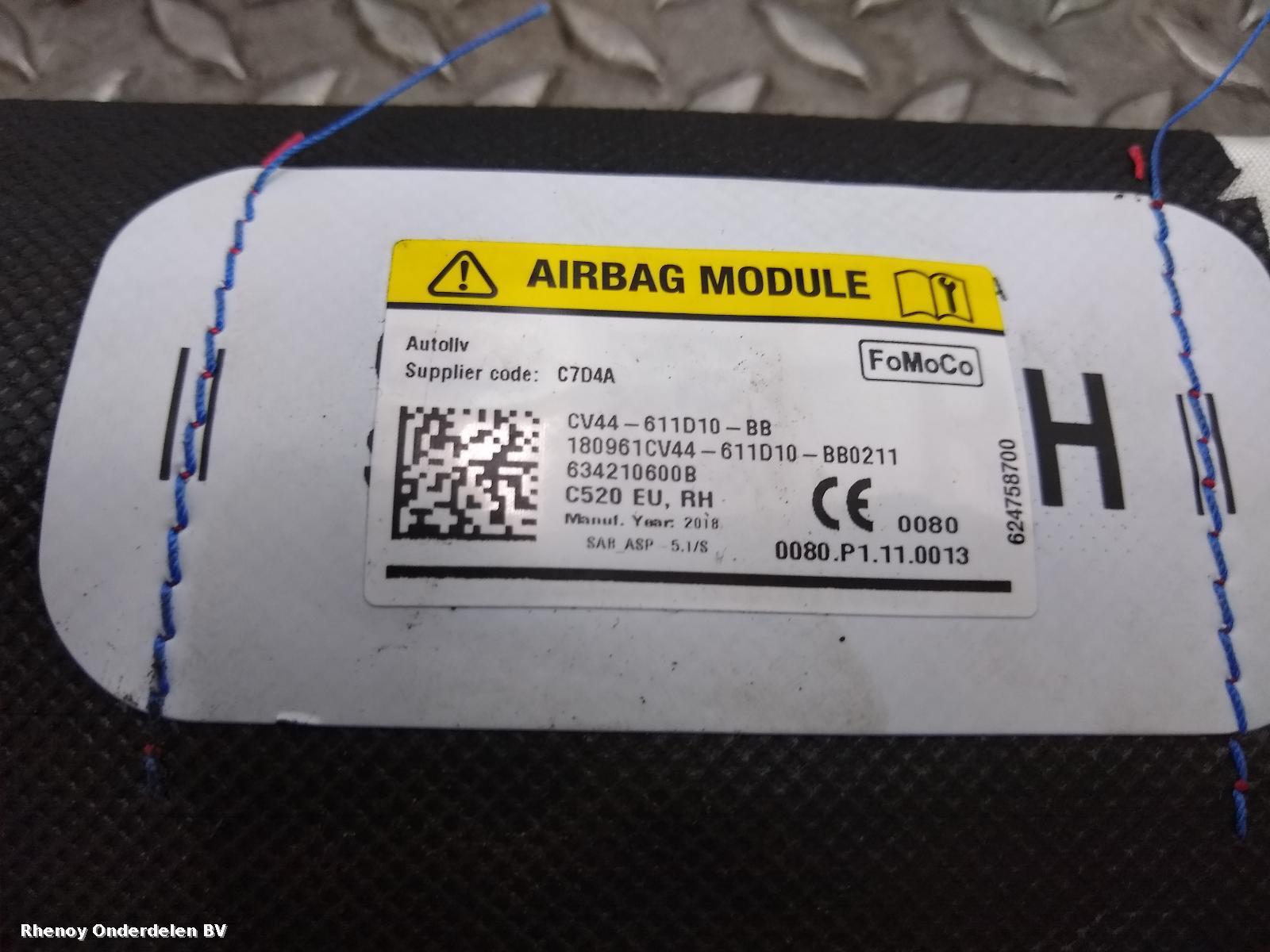 View Auto part AIRBAG RECHTS FORD KUGA 2018