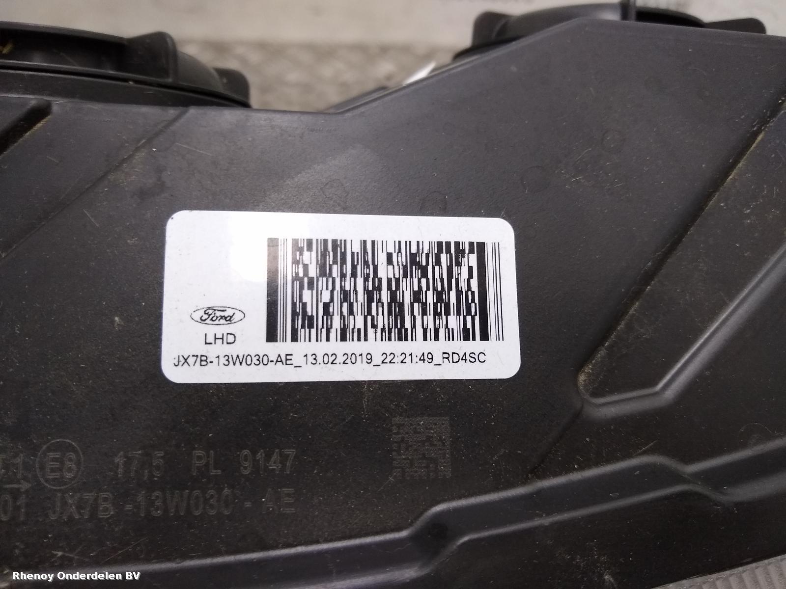 2019 FORD FOCUS KOPLAMP L View Auto part KOPLAMP L FORD FOCUS 2019