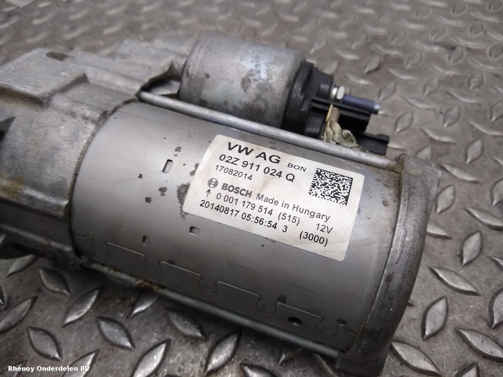 View Auto part STARTMOTOR VOLKSWAGEN TOURAN 2017