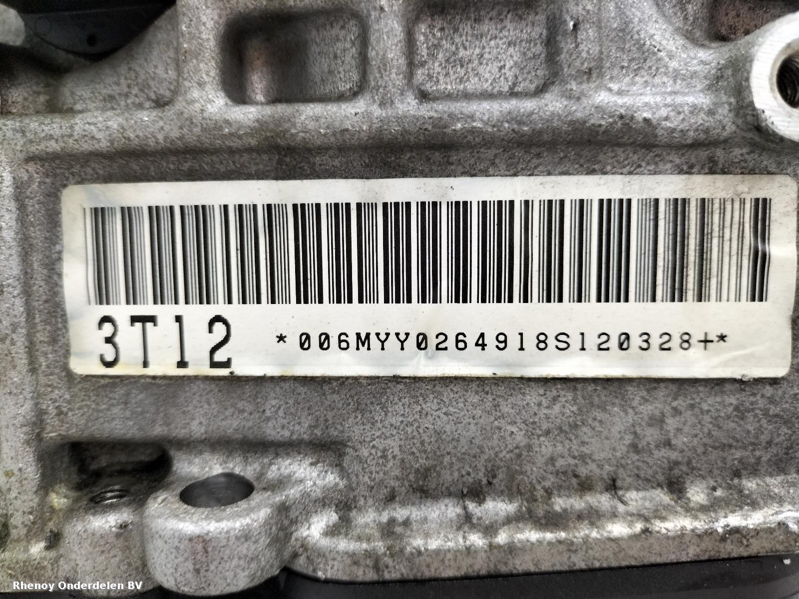View Auto part TRANSMISSIE / VERSNELLINGSBAK VOLKSWAGEN TIGUAN 2012