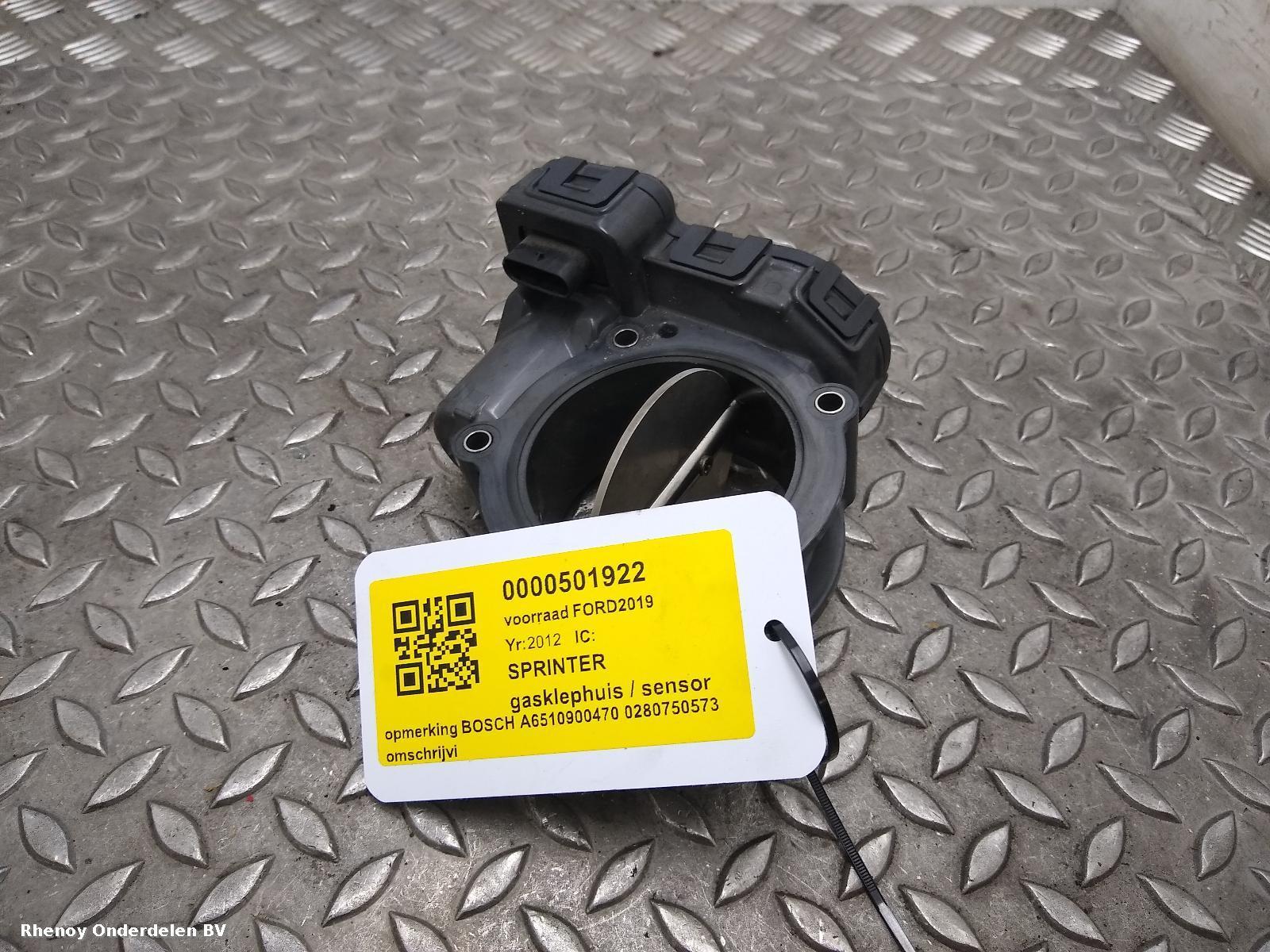 View Auto part Throttle Body MERCEDES SPRINTER 2012
