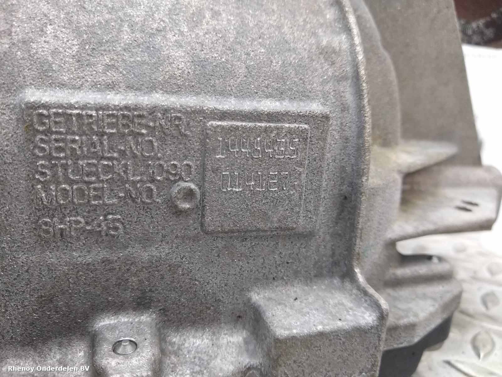 View Auto part TRANSMISSIE / VERSNELLINGSBAK JAGUAR XE 2018