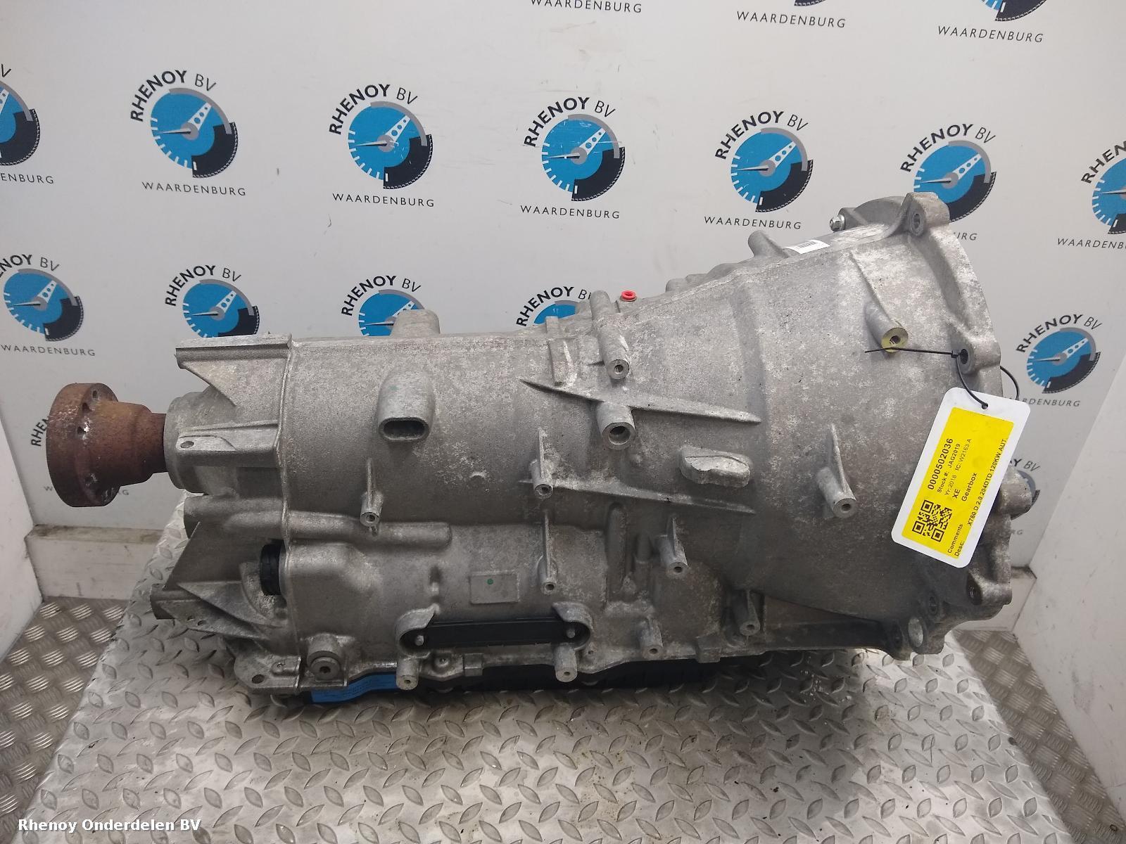 View Auto part TRANSMISSIE / VERSNELLINGSBAK JAGUAR XE 2018