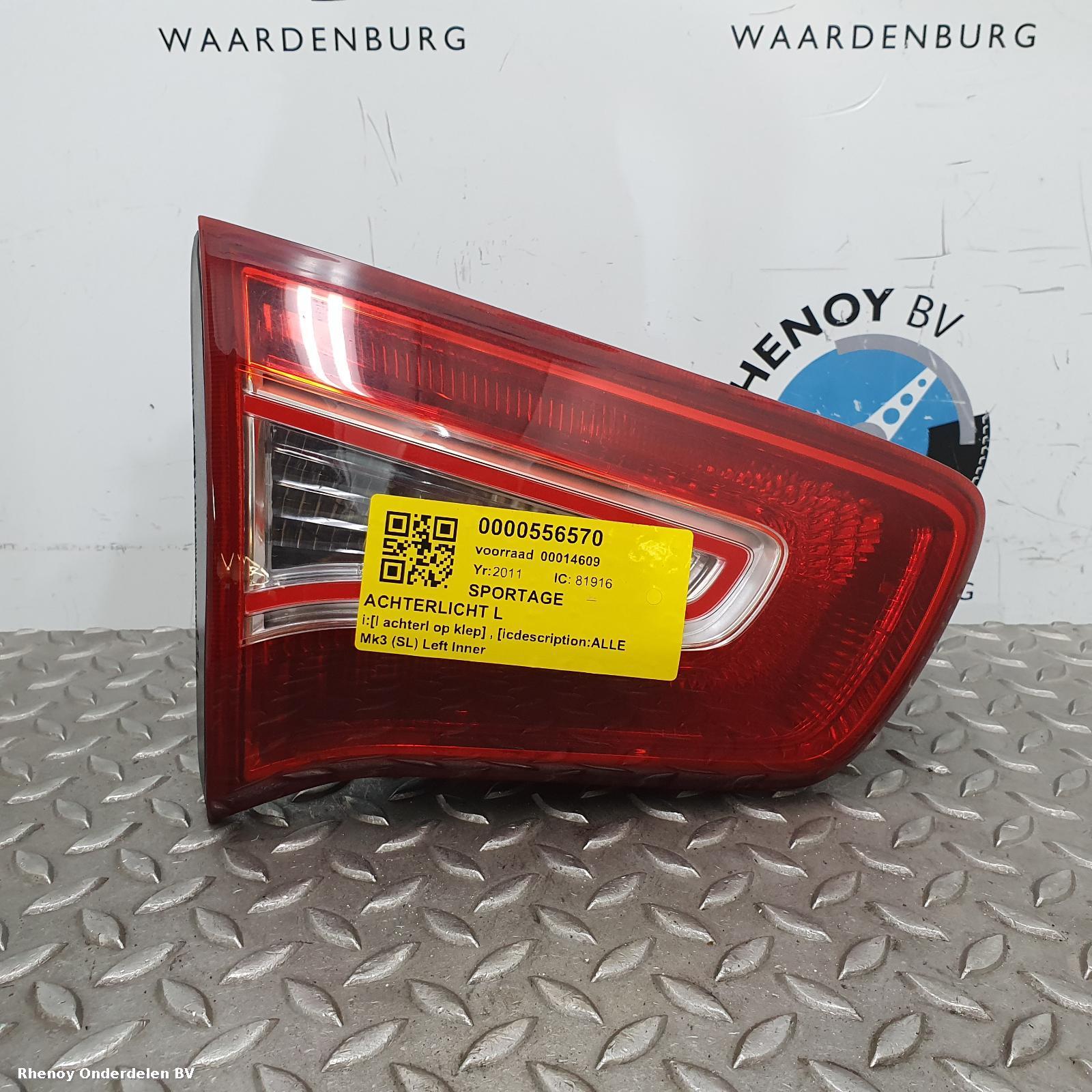 Bekijk Auto-onderdeel ACHTERLICHT L KIA SPORTAGE 2011
