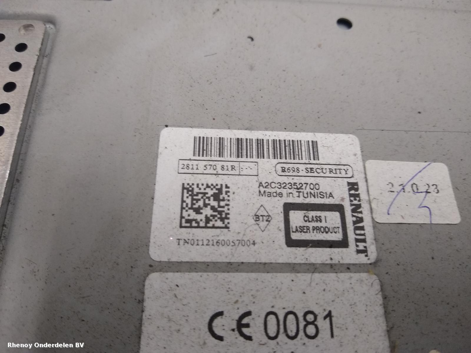 View Auto part RADIO RENAULT MEGANE 2012