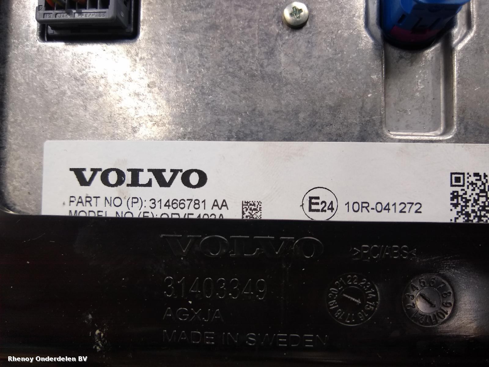 View Auto part NAVIGATIE VOLVO XC90 2016