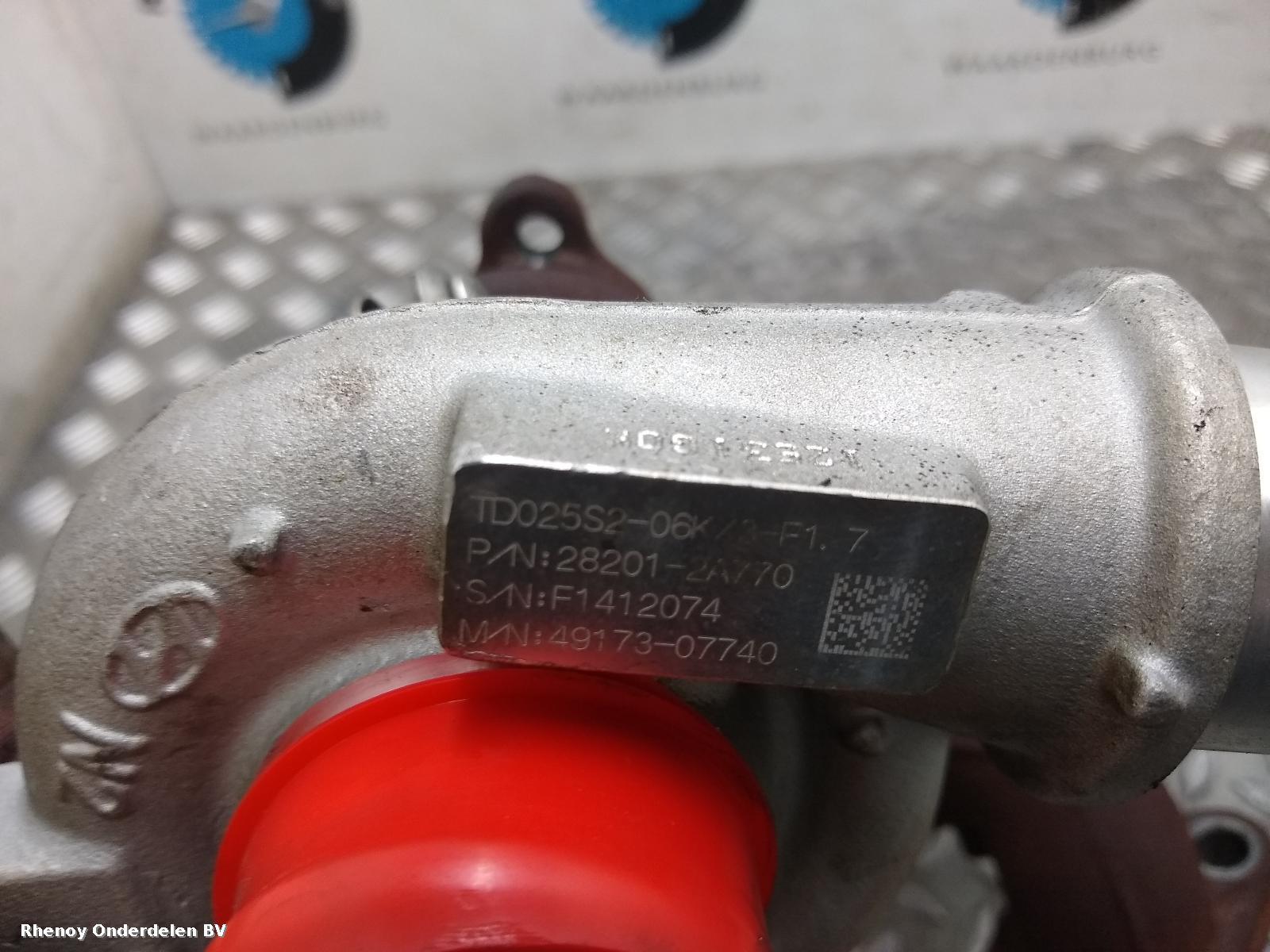 View Auto part TURBO HYUNDAI I20 2012