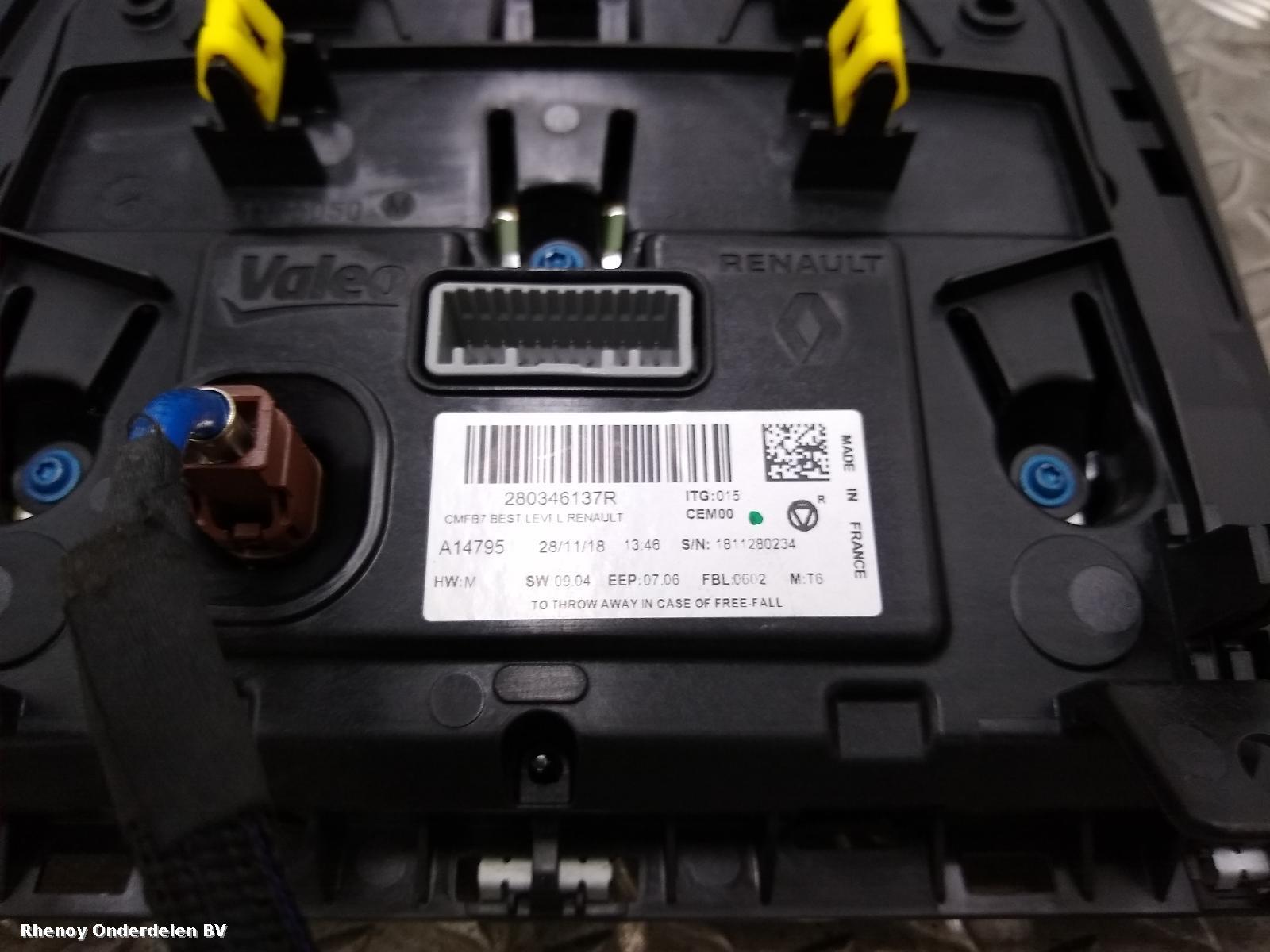 View Auto part RADIO RENAULT CLIO 2019